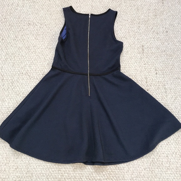 Black and blue mini dress. - Picture 2 of 3